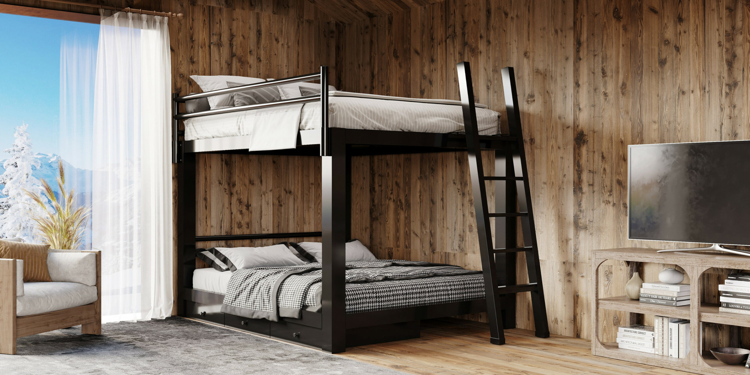 Adult Bunk Bed - Etsy