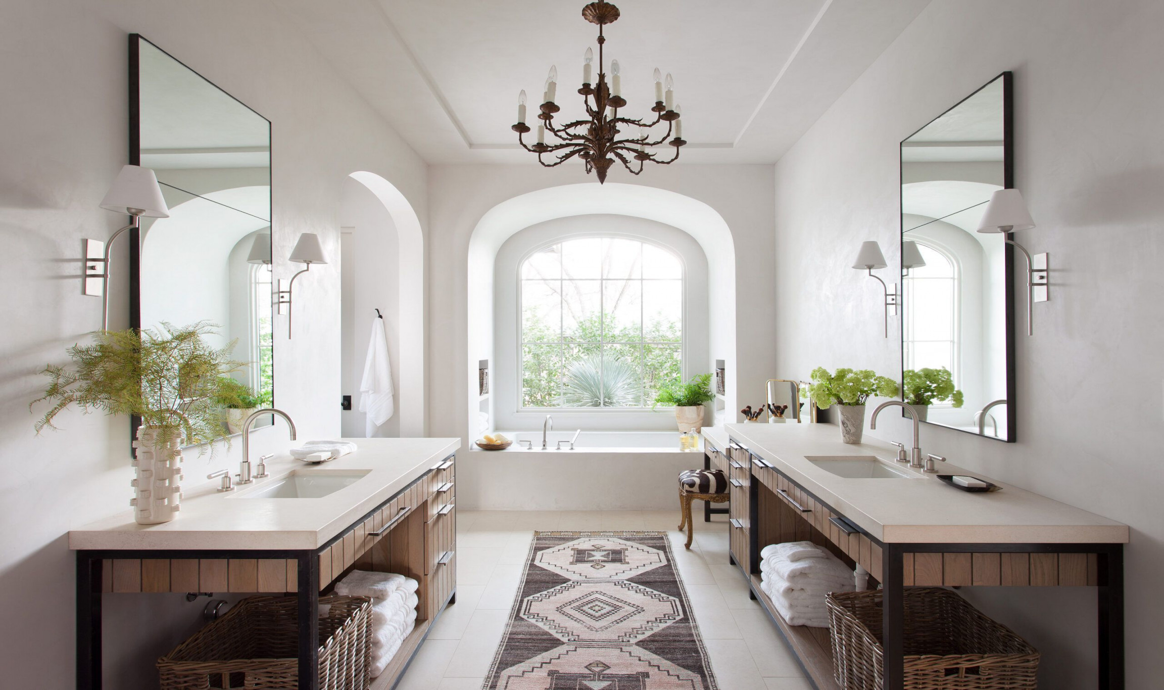 All About Bathroom Chandeliers: Installation, Placement, & Styles