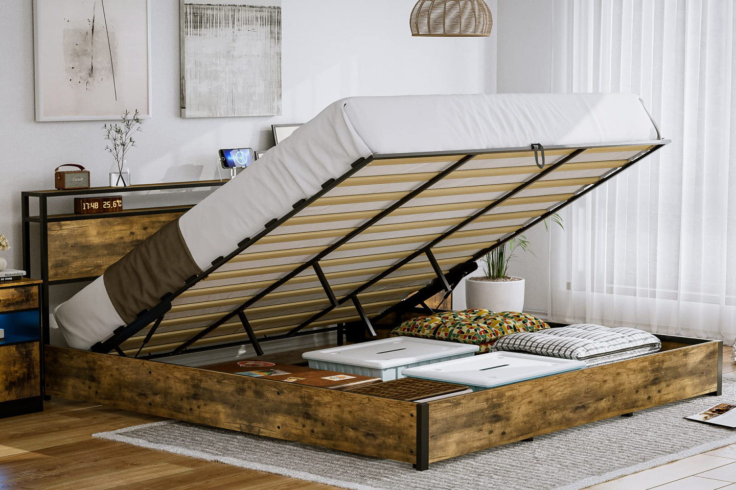 California King Bed With Frame
