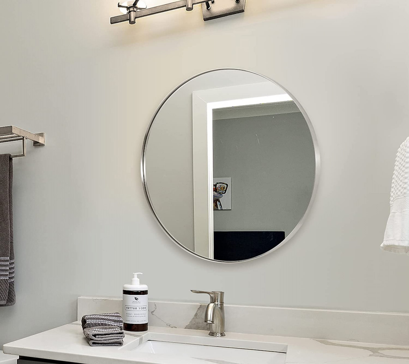 Chrome Bathroom Mirror