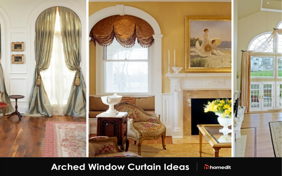 Arched Window Curtain Ideas for Every Style - Homedit