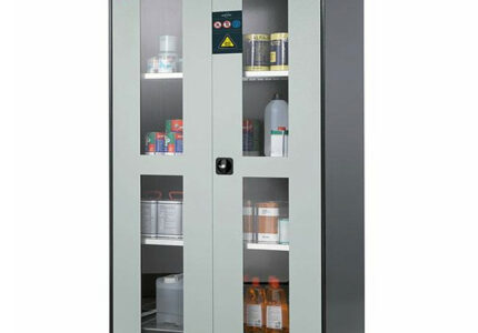 asecos Chemical Storage Cabinet CS-CLASSIC-G,  cm, height  cm