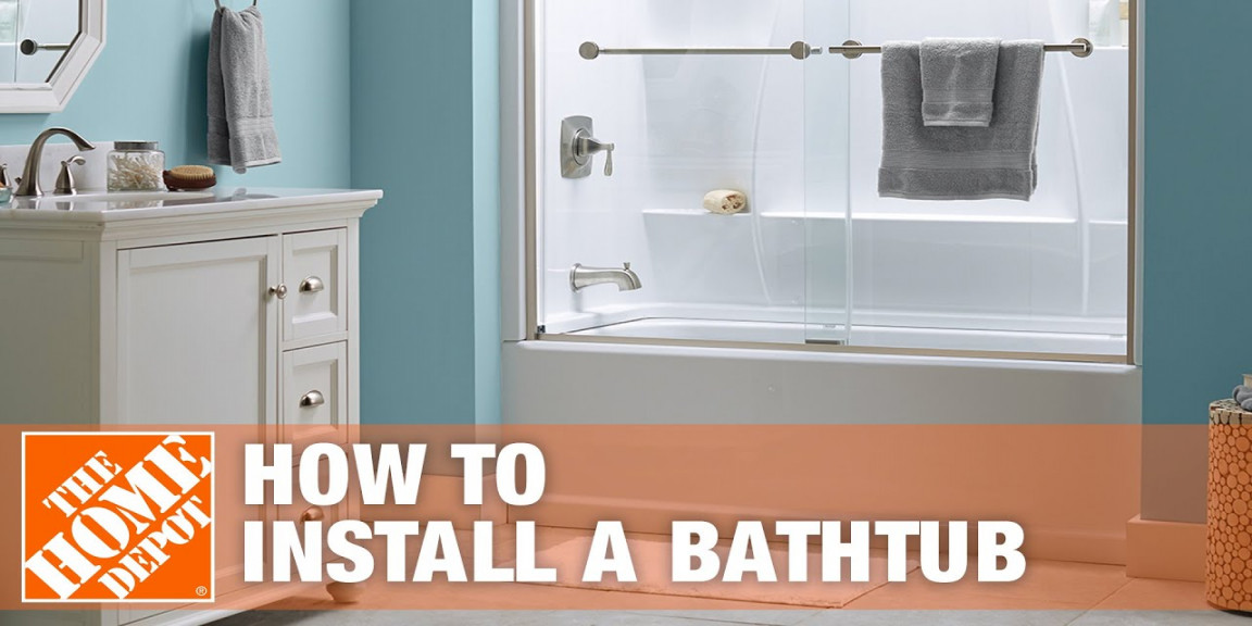 Bathtub Replacement  How to Install a Bathtub  The Home Depot