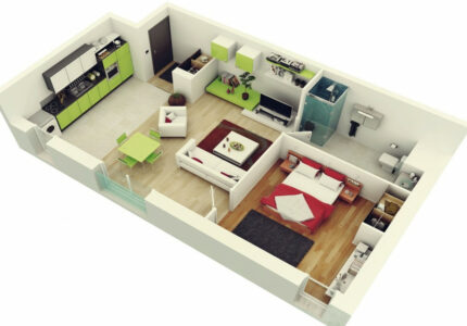 Bedroom Apartment/House Plans