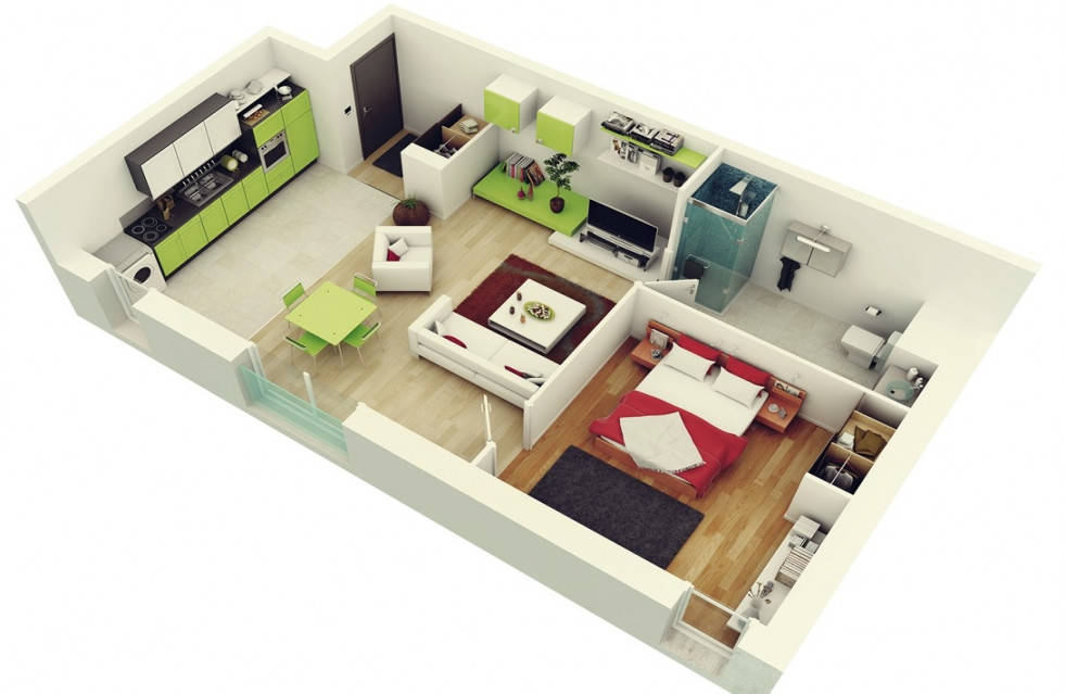 Bedroom Apartment/House Plans
