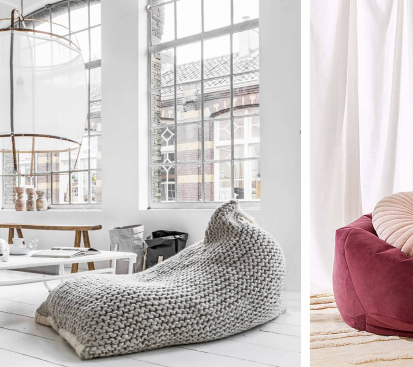 Believe It or Not:  Surprisingly Stylish Beanbag Chairs