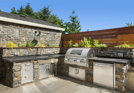 Benefits of a Natural Stone Outdoor Kitchen  Cosmos Surfaces