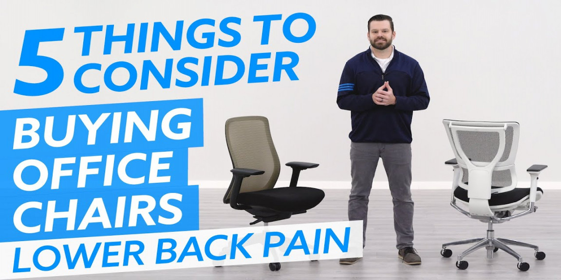 Best Office Chairs For Lower Back Pain in