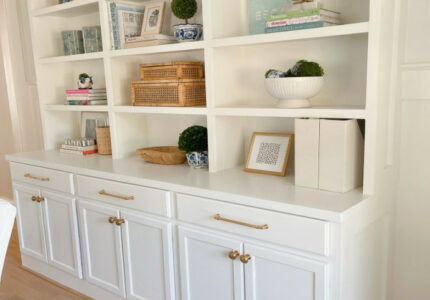 Built In Office Cabinets For Our Home Office  Chrissy Marie Blog