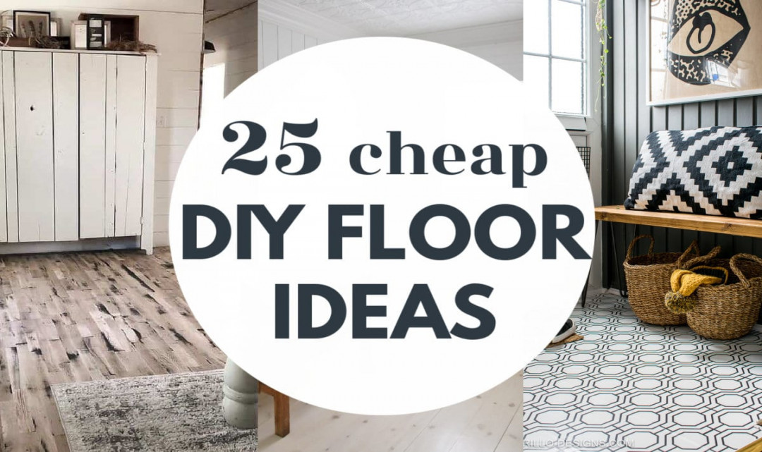 Cheap DIY Flooring Ideas