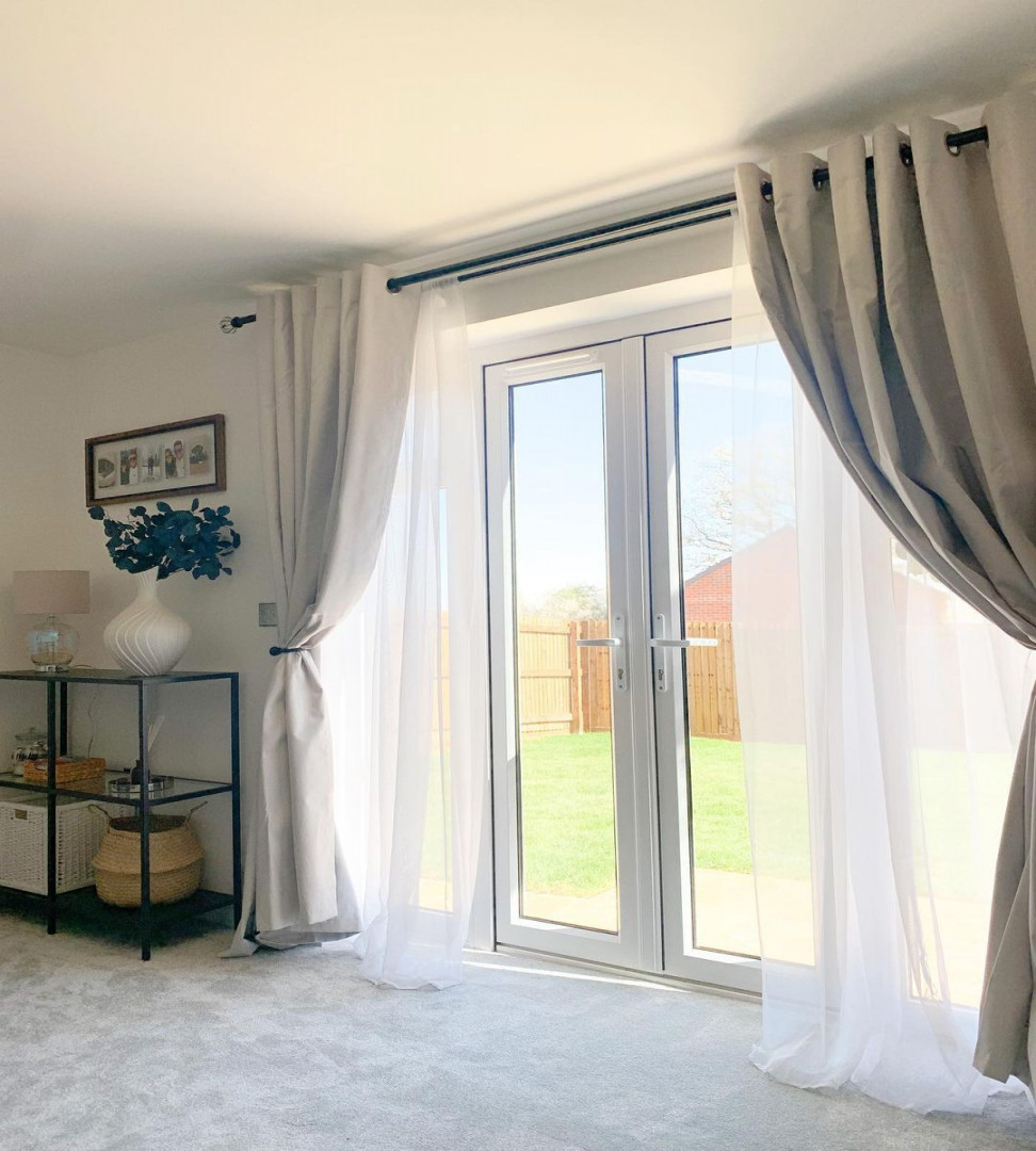 Curtains On French Doors