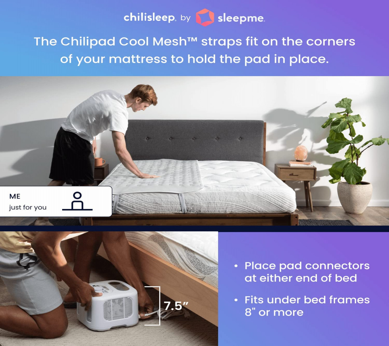 ChiliSleep Cube Sleep System – ME and WE Zones – Kühl- und