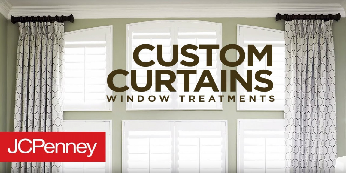Custom Curtains and Drapes for Large Windows  JCPenney In-Home Decorating