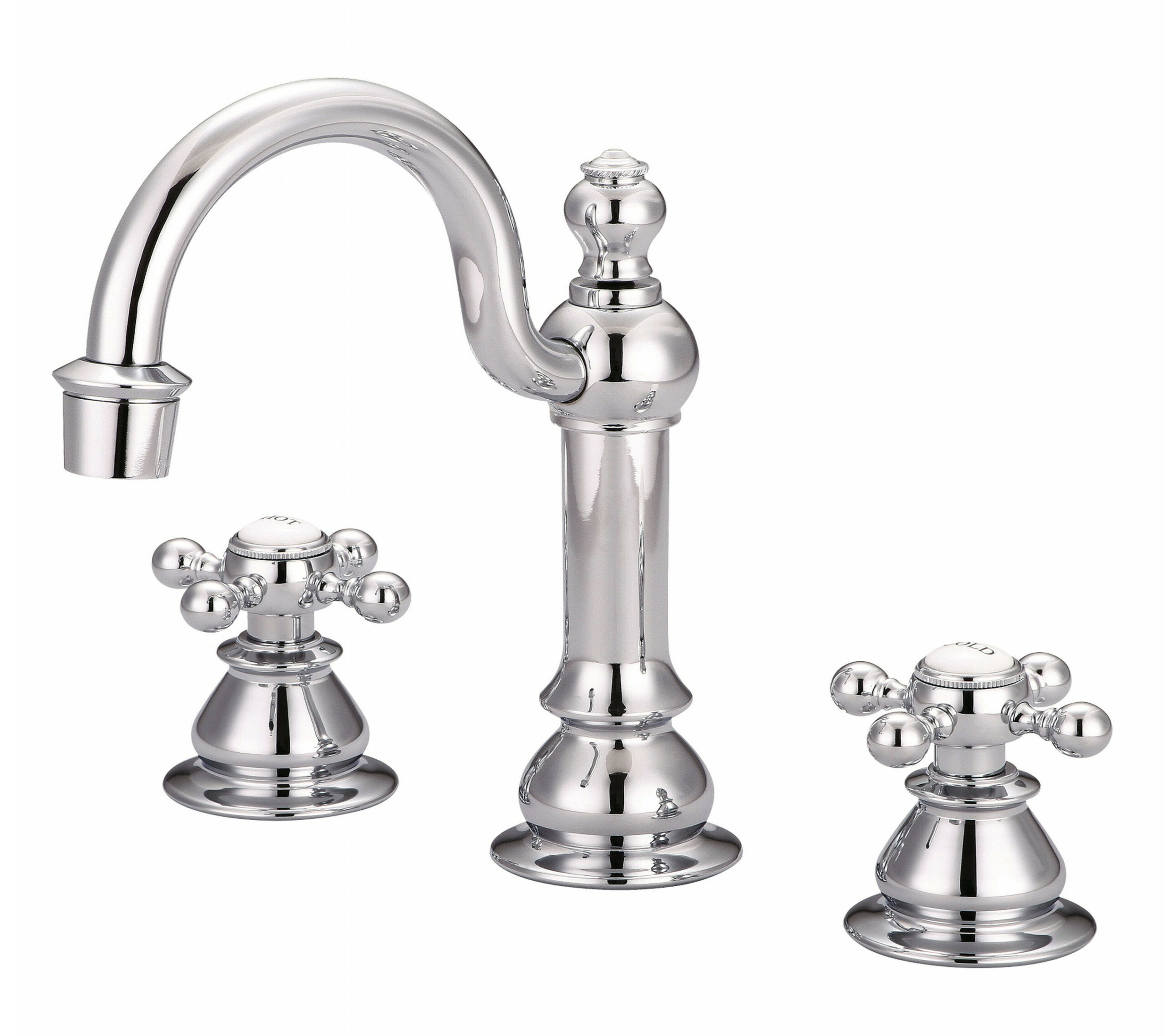 dCOR design Vintage Widespread Faucet -handle Bathroom Faucet
