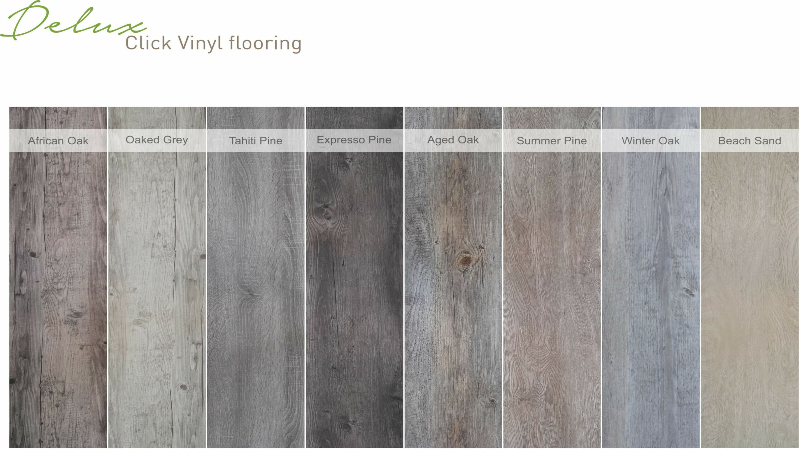 Delux Click Color Chart  Vinyl flooring, Floor colors, Vinyl