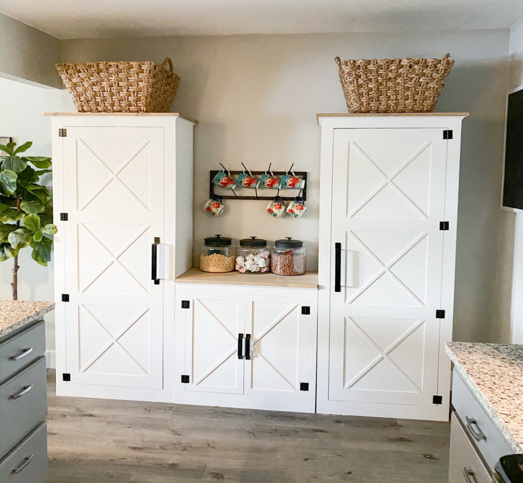DIY Pantry Cabinet - Shanty  Chic
