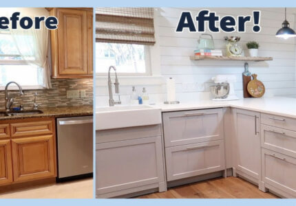 DIY Small Kitchen Remodel  Before and After Ikea Kitchen  s Kitchen  Extreme Makeover