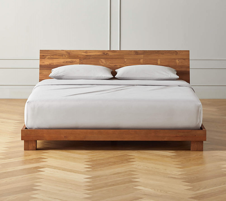 Queen Wooden Bed