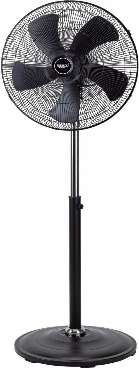 Draper HV °F Industrial Floor Standing Cooling Pedestal Fan