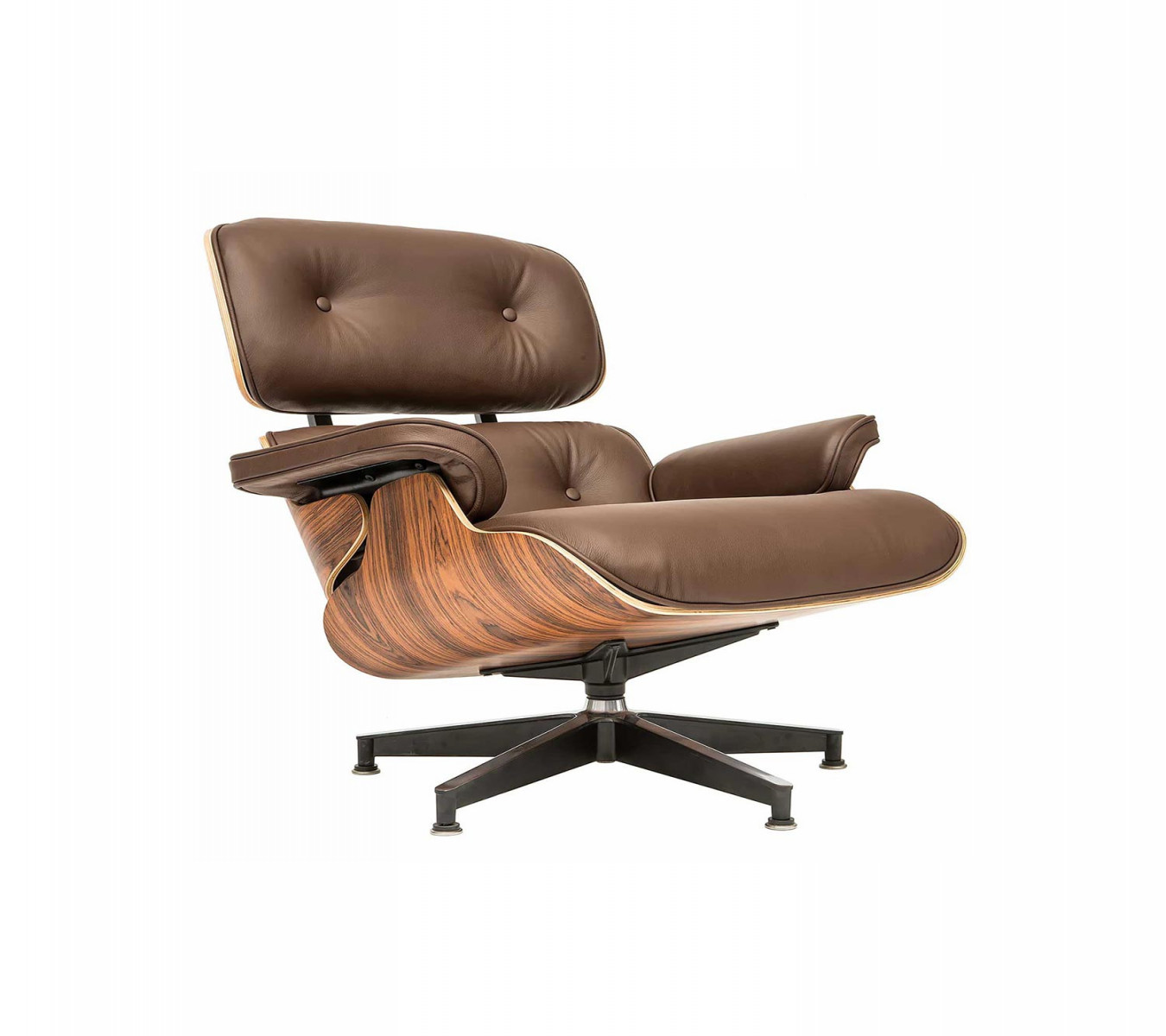 Eames designed Lounge Chair with Ottoman  a steelform design classic