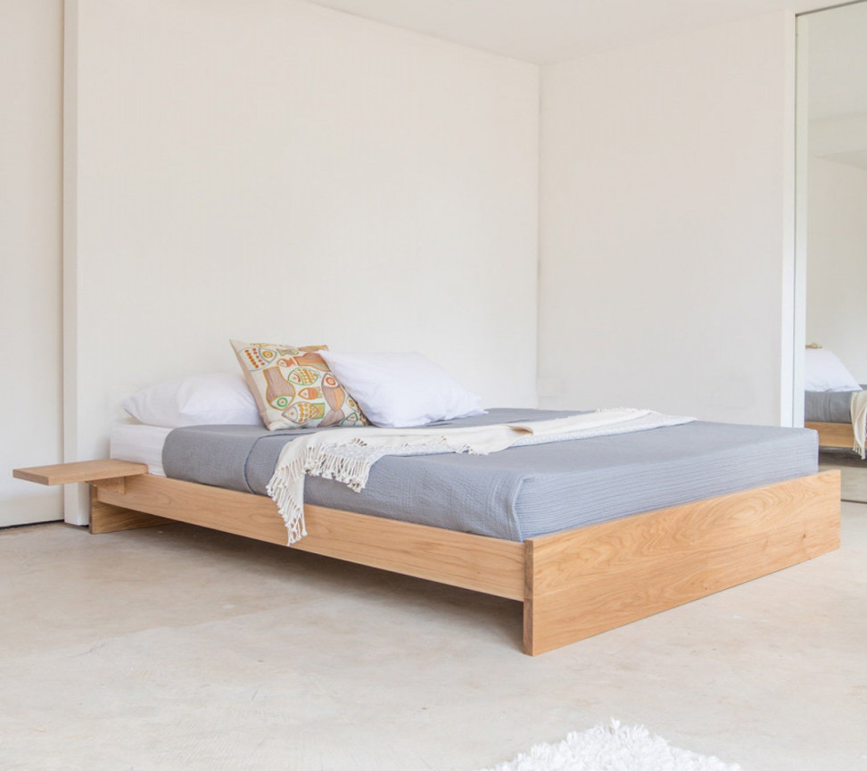 Enkel Platform Wooden Bed Frame no Headboard by Get Laid - Etsy UK