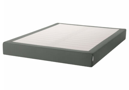 ESPEVÄR Slatted mattress base for bed frame - dark gray Queen