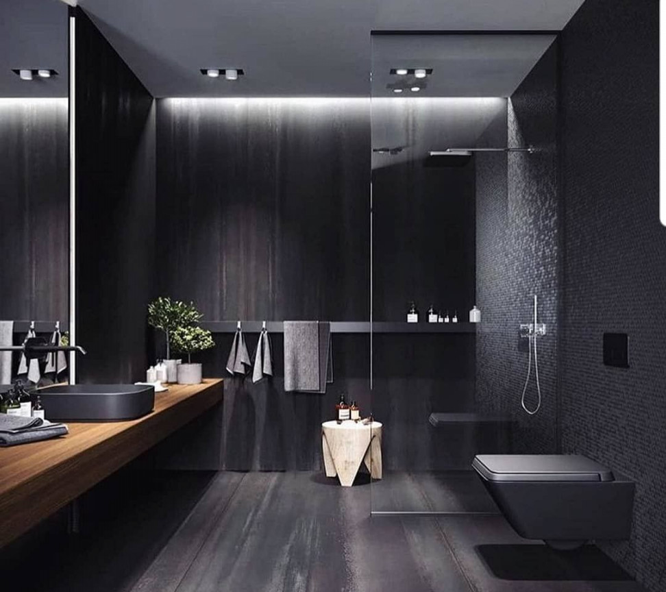 Exquisite Black Bathroom Design Ideas  Bathroom design black