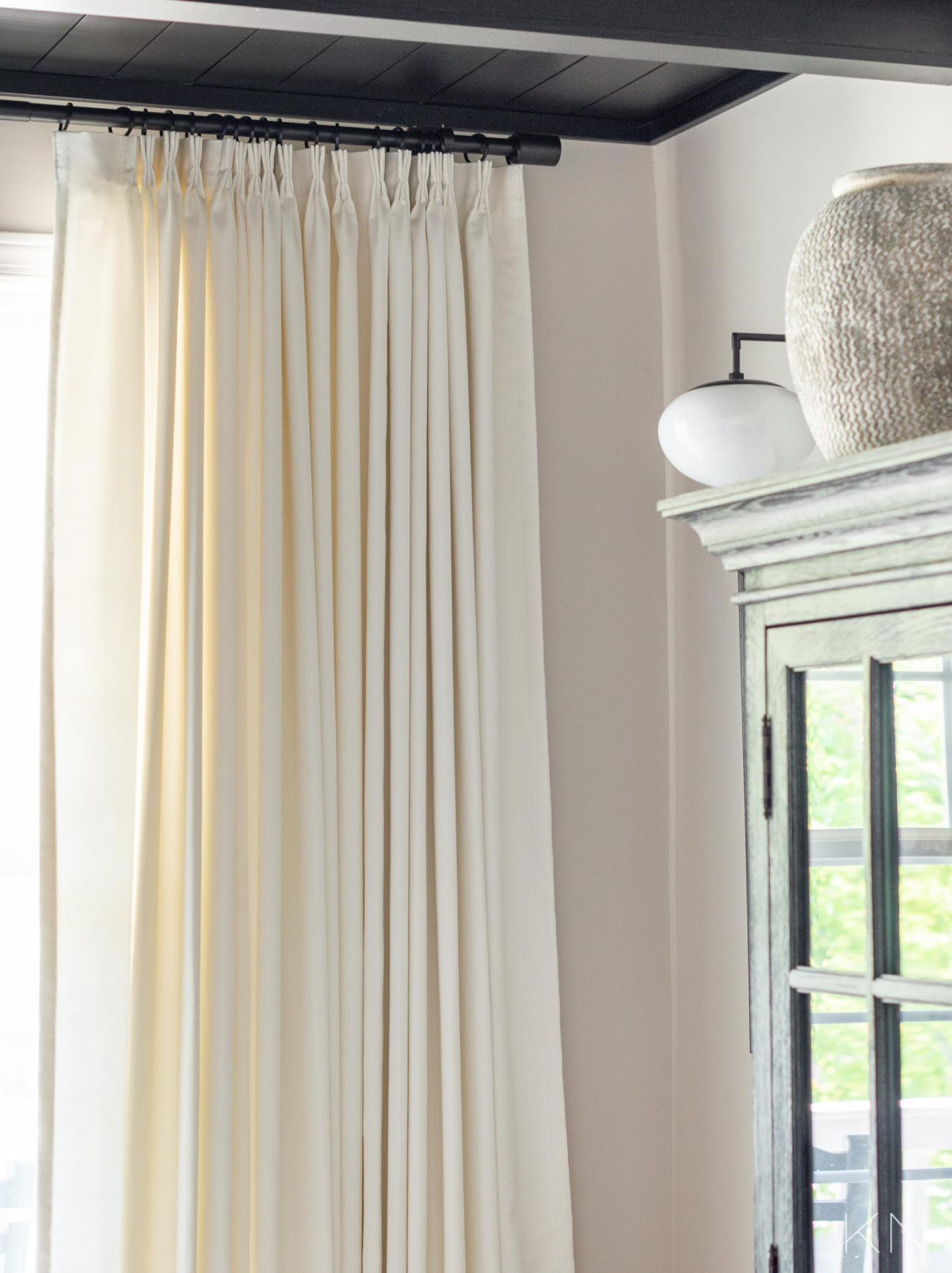 Extra Long Curtain Rod from West Elm vs