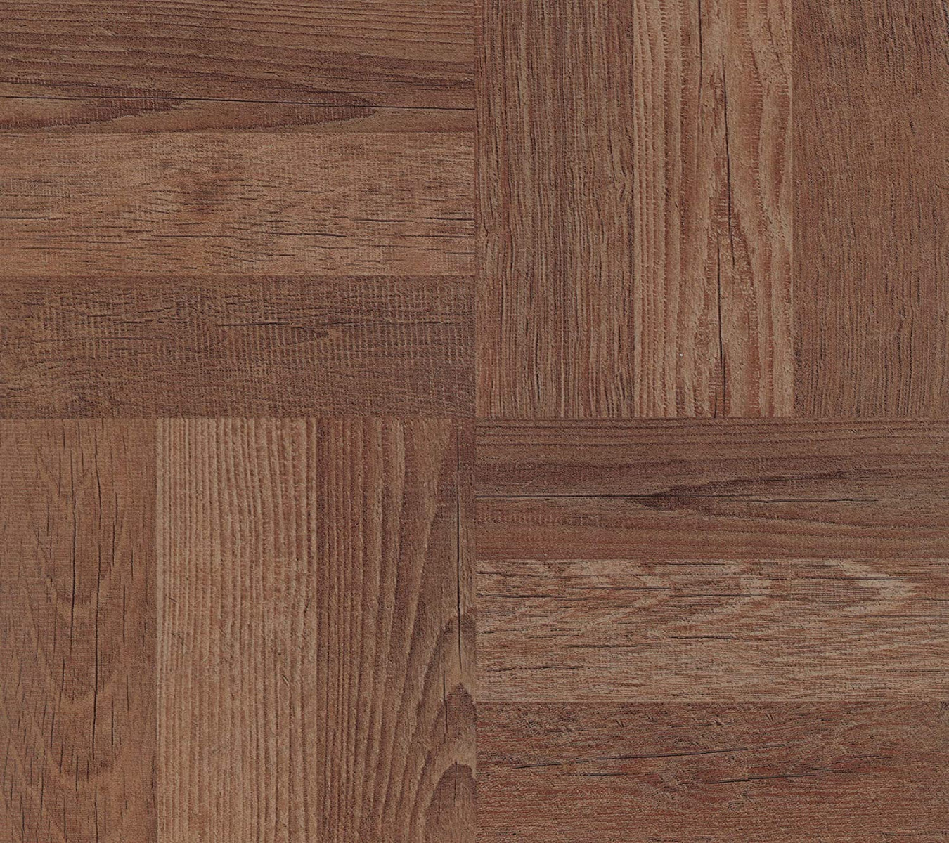 FloorPops FP Peel and Stick Floor Tiles - Brown