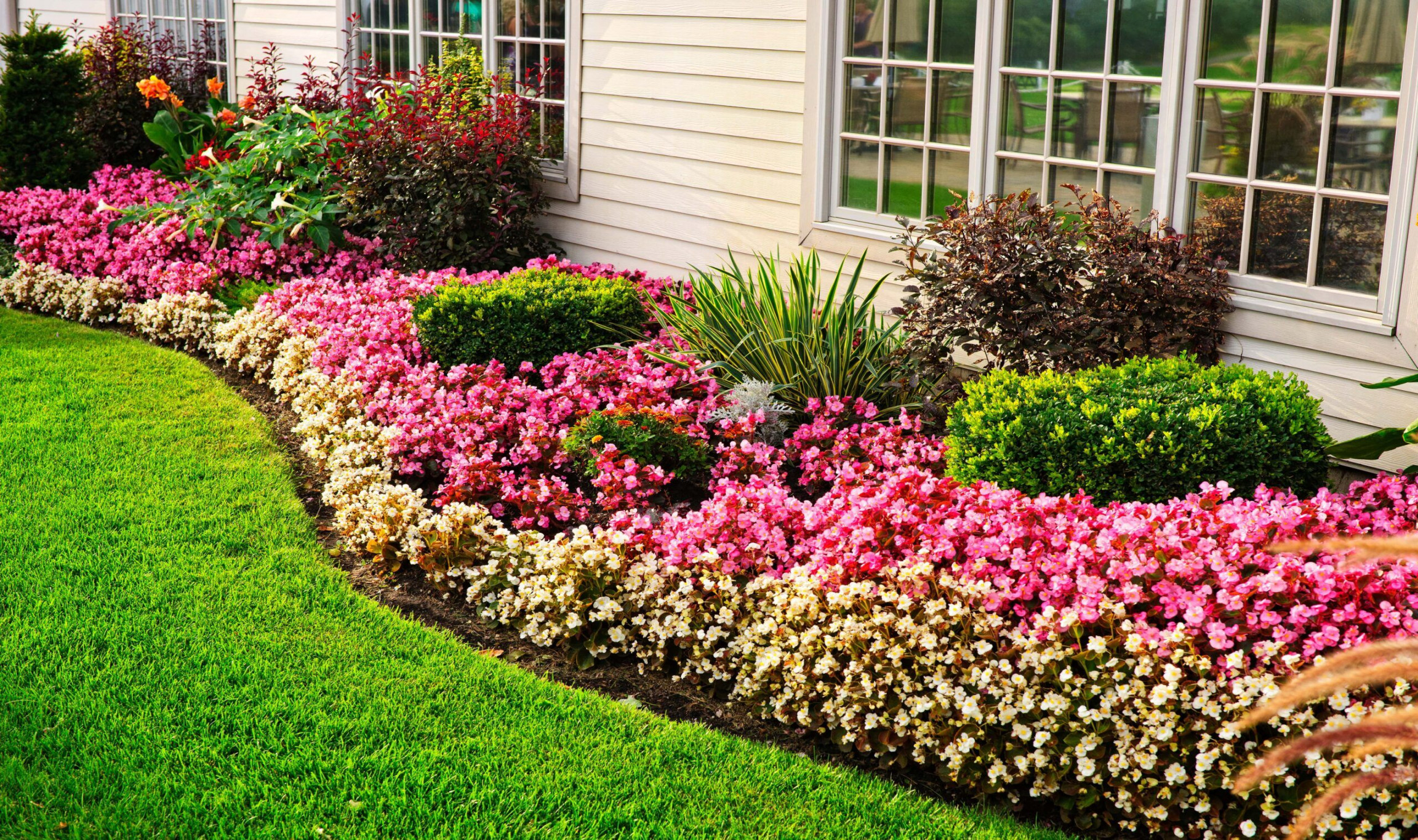 Flower Bed Ideas Front Of House