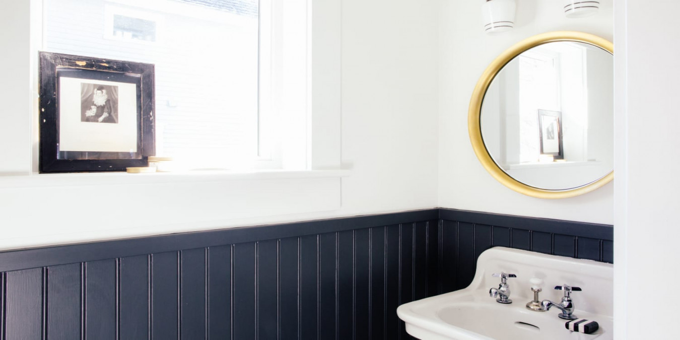 Fresh Wainscoting in the Bathroom Ideas You
