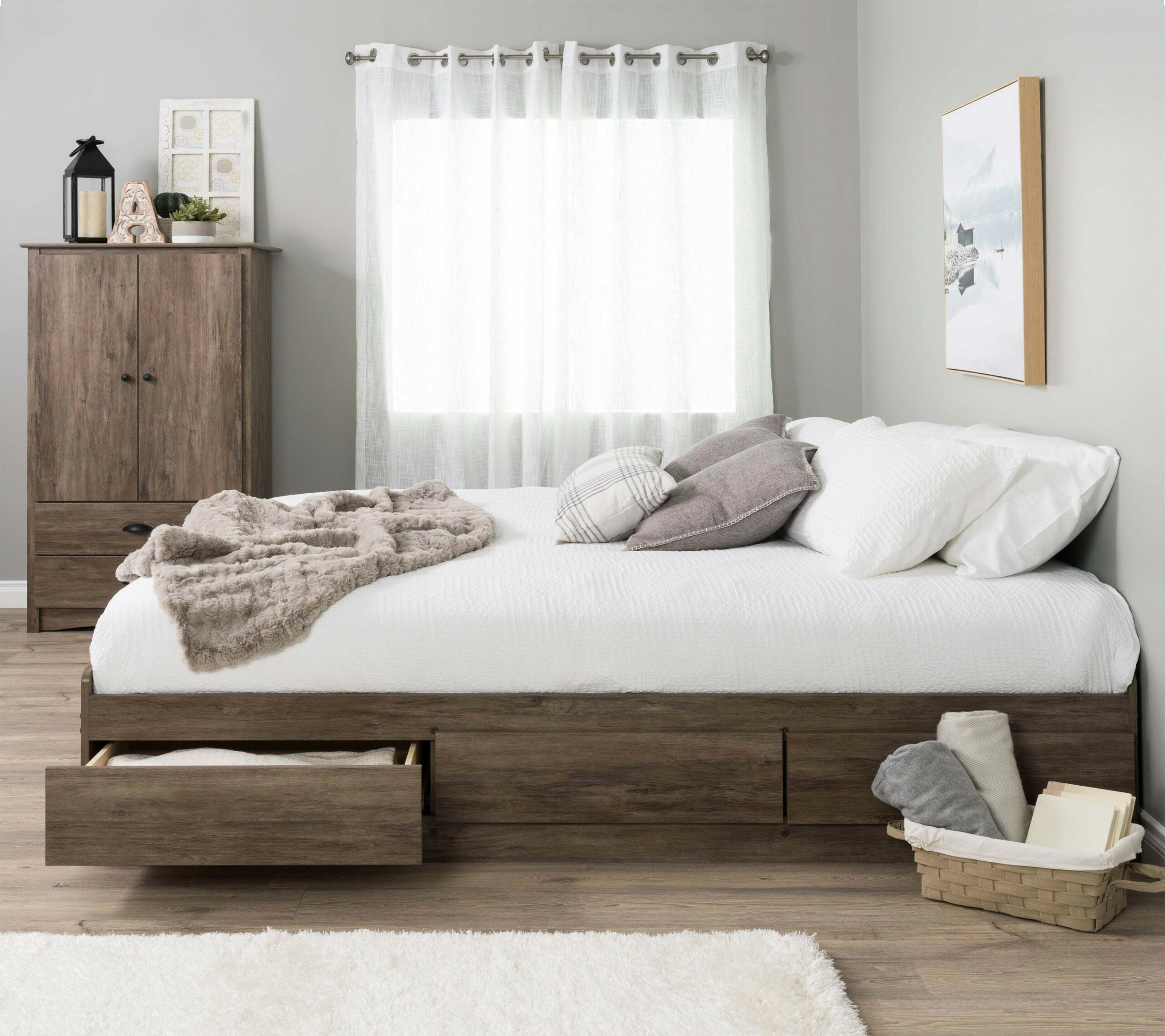Full Size Platform Beds with Storage - Ideas on Foter