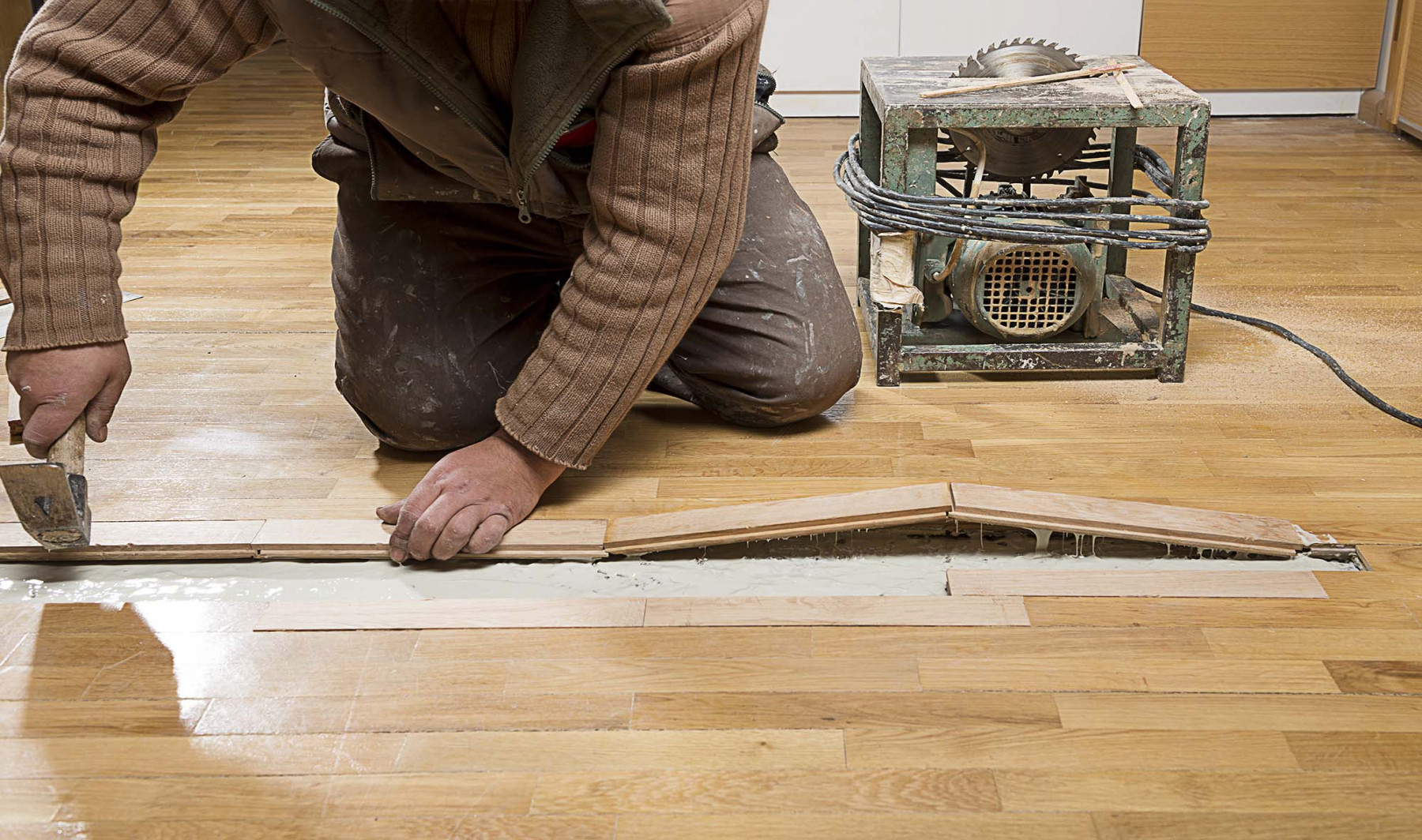 Hardwood Repair - Ambrose Tile & Carpet
