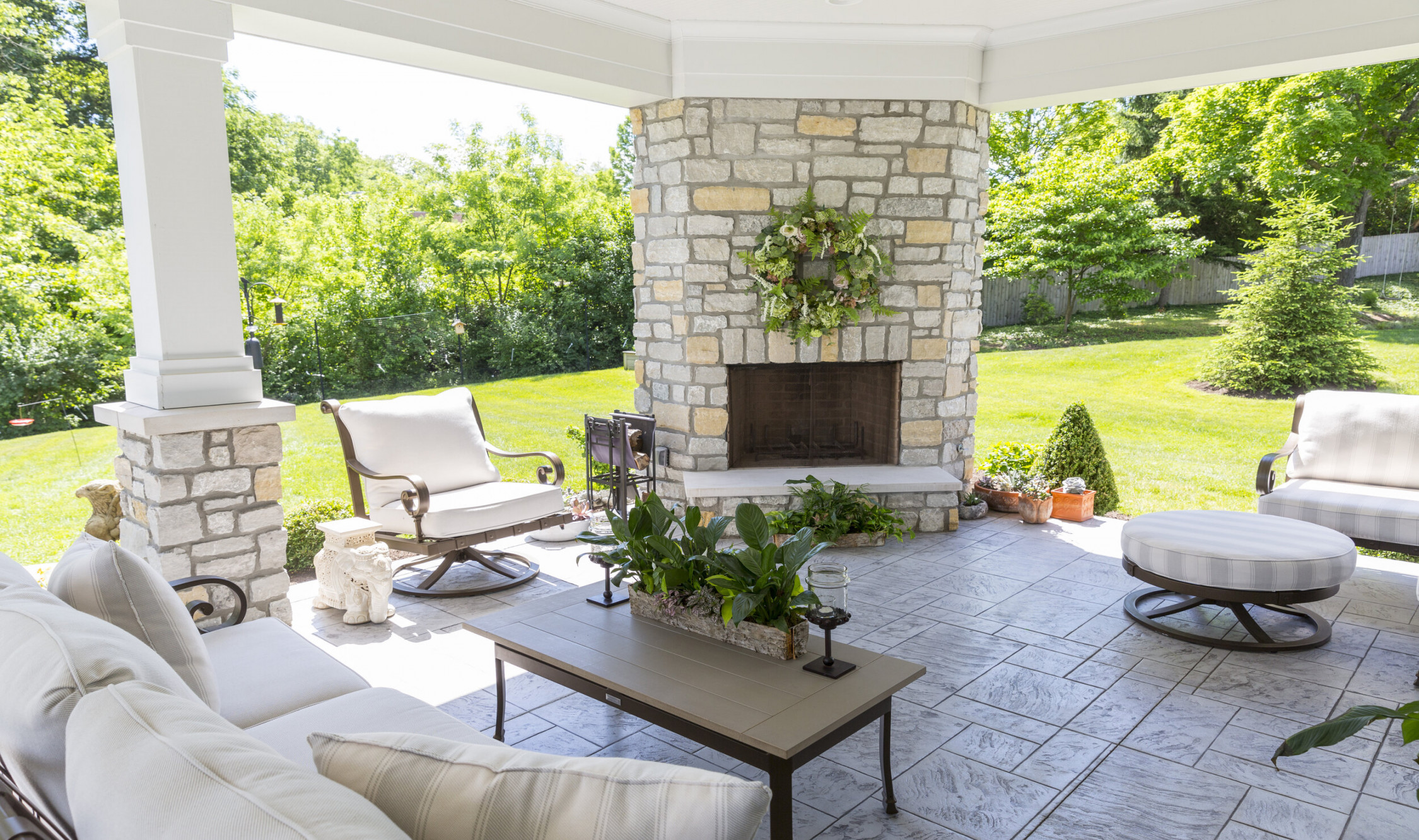 Hot Outdoor Fireplace Trends — Cincinnati Landscaping