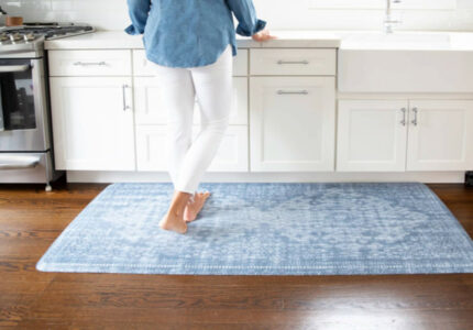 House of Noa Anti-Fatigue Kitchen Standing Mat Review   Kitchn