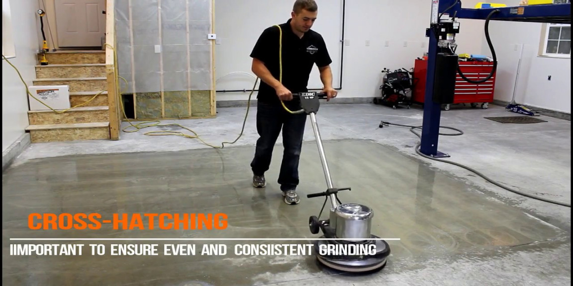How To Diamond Grind A Concrete Floor