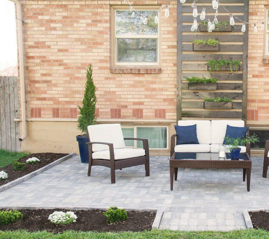 How to Install a Paver Patio - The Home Depot