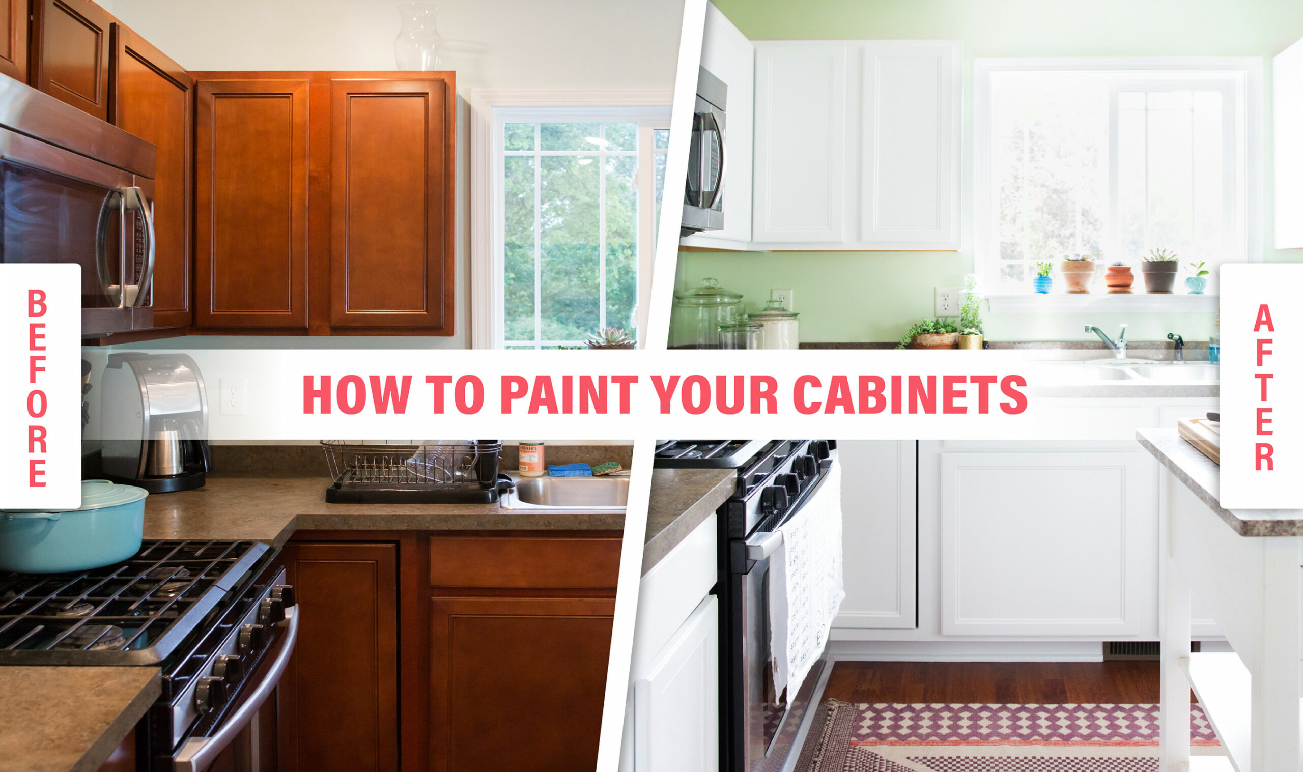 How To Paint Wood Kitchen Cabinets with White Paint  Kitchn