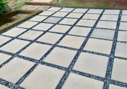 How to Plan and Build a Concrete Paver Patio - Artsy Pretty Plants