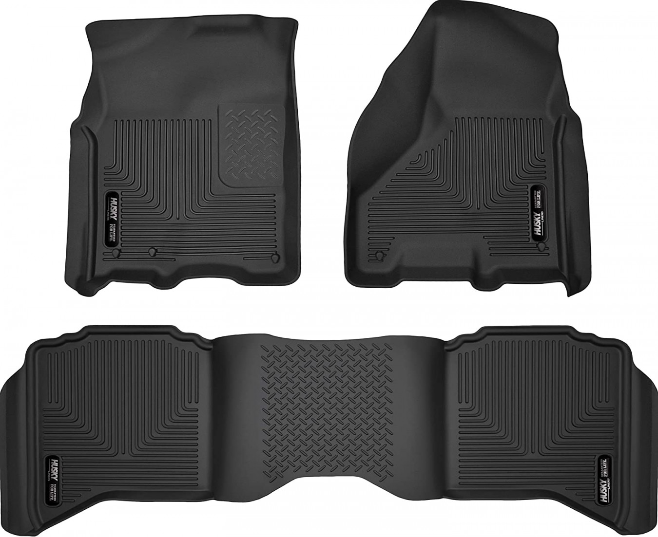 HUSKY LINERS Front &  nd seat Boden Liners passt – RAM  Crew Cab