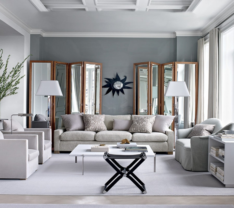 Inspiring Gray Living Room Ideas  Architectural Digest