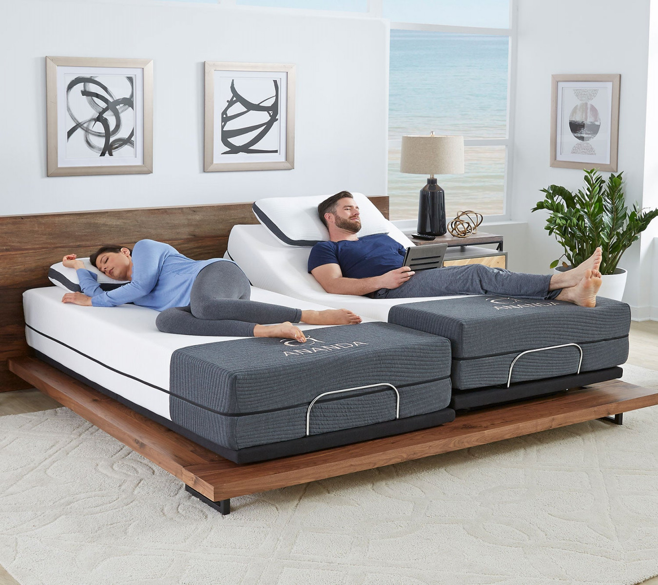 King Size Adjustable Bed With Mattress Clearance, SAVE %.