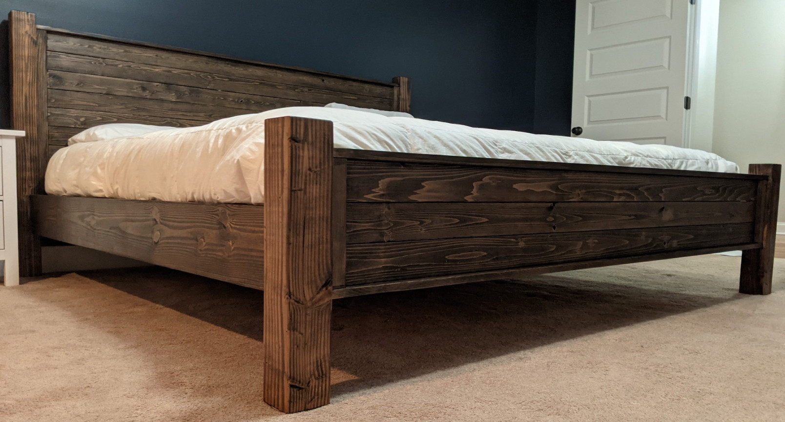 King-Size Solid-Wood Platform Bed: Project Complete – Jon Penland