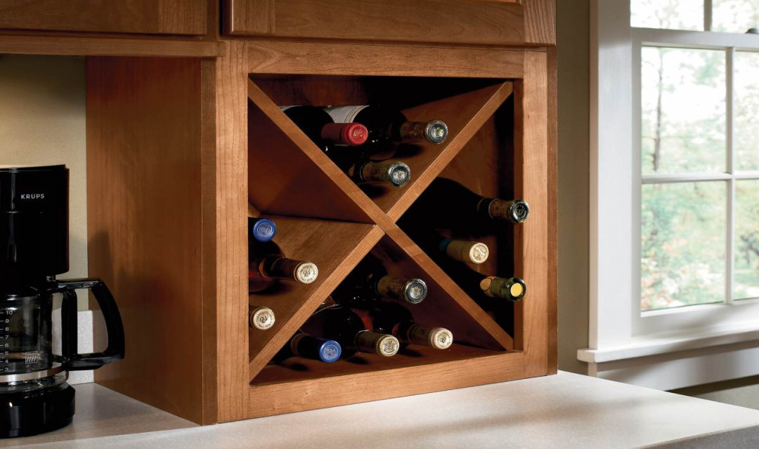Kitchen Cabinet Wine Racks and Other Wine Storage Ideas - KraftMaid