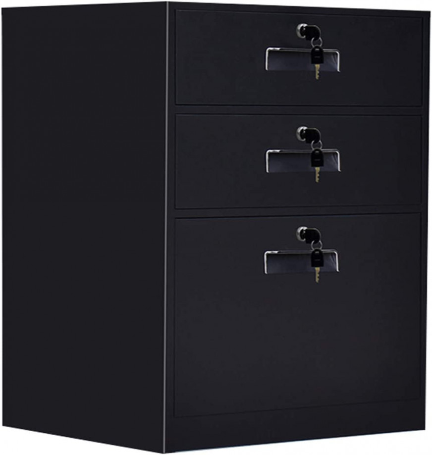-layer metal filing cabinet, vertical filing cabinet, under home