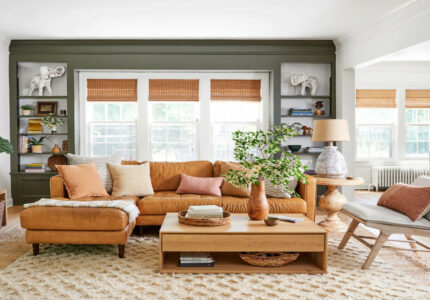Living Room Ideas with Brown Couches That Aren't Boring at All