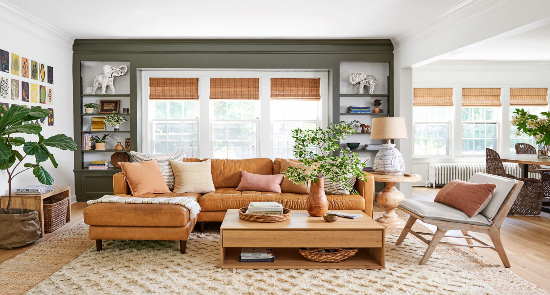 Living Room Ideas with Brown Couches That Aren