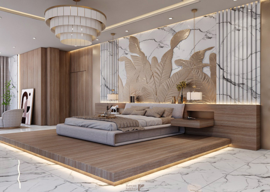 Luxury Master Bedroom on Behance