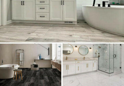 Luxury Vinyl Flooring is a Great Choice for Chic Bathrooms