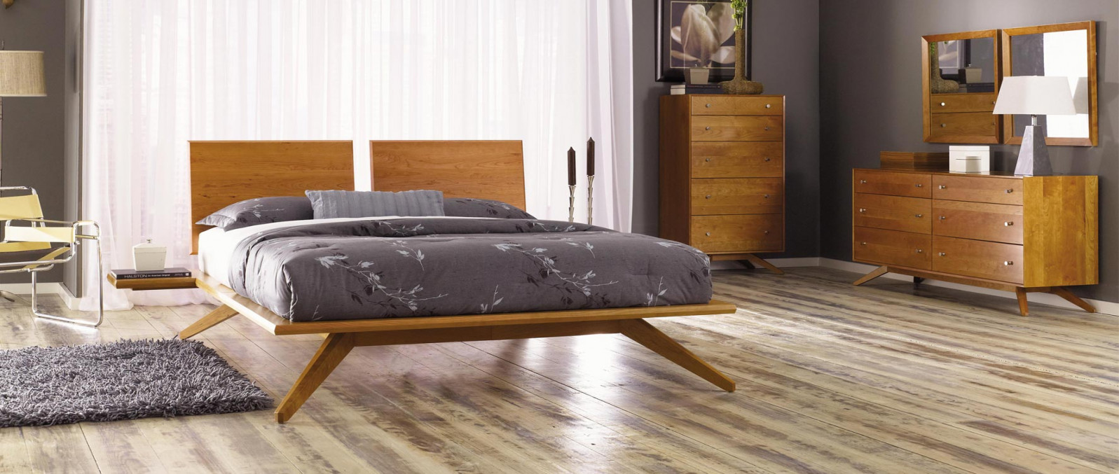 Mid-Century Modern Bedroom Furniture - Vermont Woods Studios